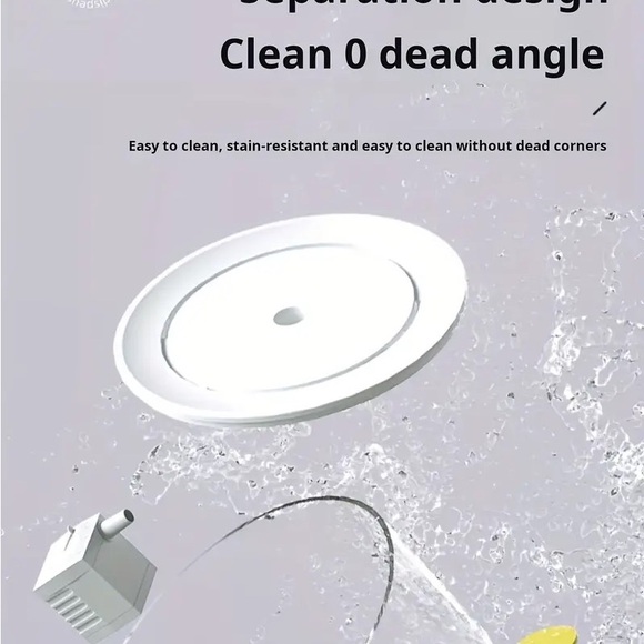 1.5L Transparent Automatic Circulation Cat Water Fountain USB Powered New in Box - Picture 4 of 5